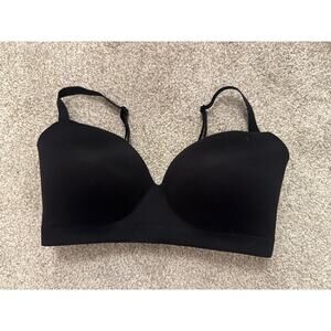 Soma Embliss Full Coverage Wireless T-shirt Bra in Black, 38DD